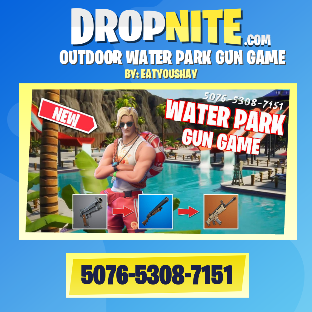 OUTDOOR WATER PARK GUN GAME