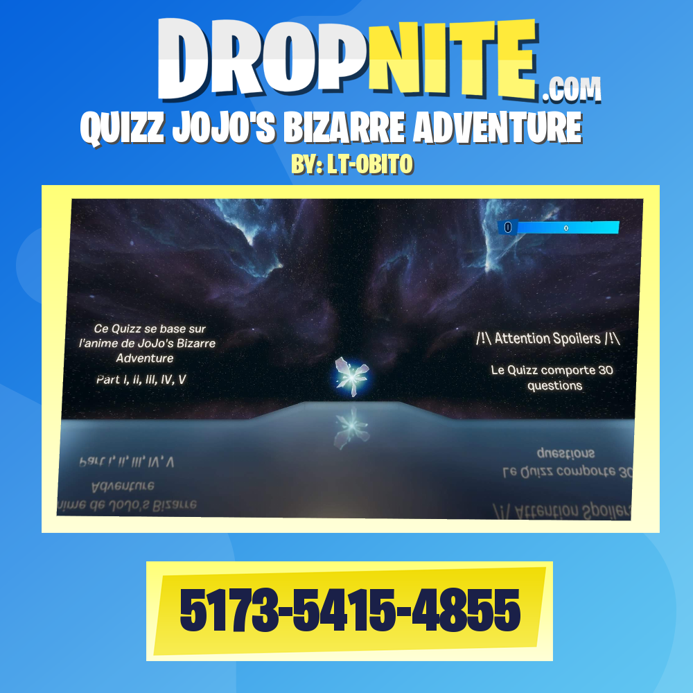 QUIZZ JOJO'S BIZARRE ADVENTURE