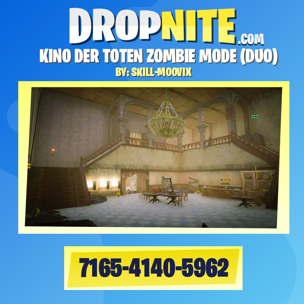 KINO DER TOTEN ZOMBIE MODE (4 plyrs Max)