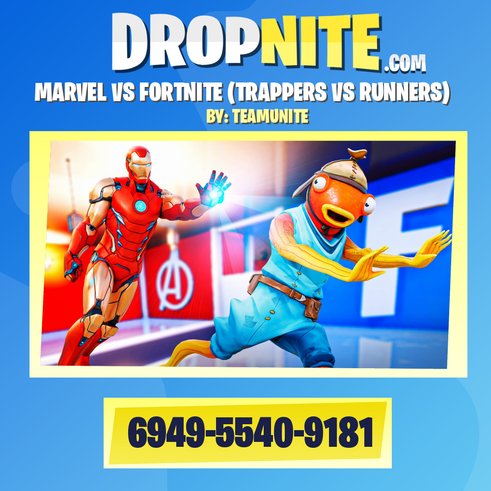 MARVEL VS FORTNITE (TRAPPERS VS RUNNERS)