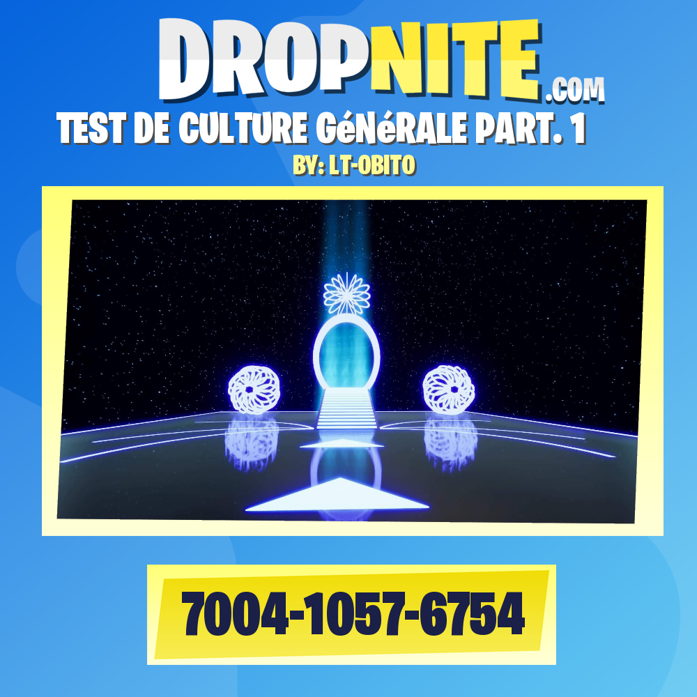 TEST DE CULTURE GéNéRALE PART. 1