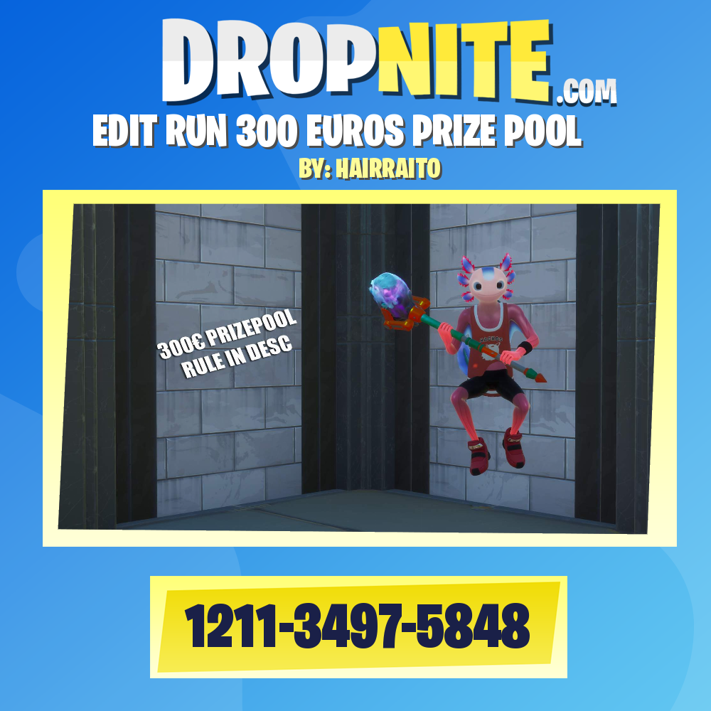 EDIT RUN 300 EUROS PRIZE POOL