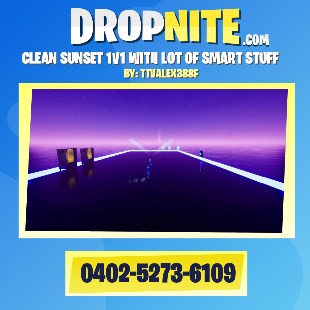 CLEAN SUNSET 1V1 WITH LOT OF SMART STUFF