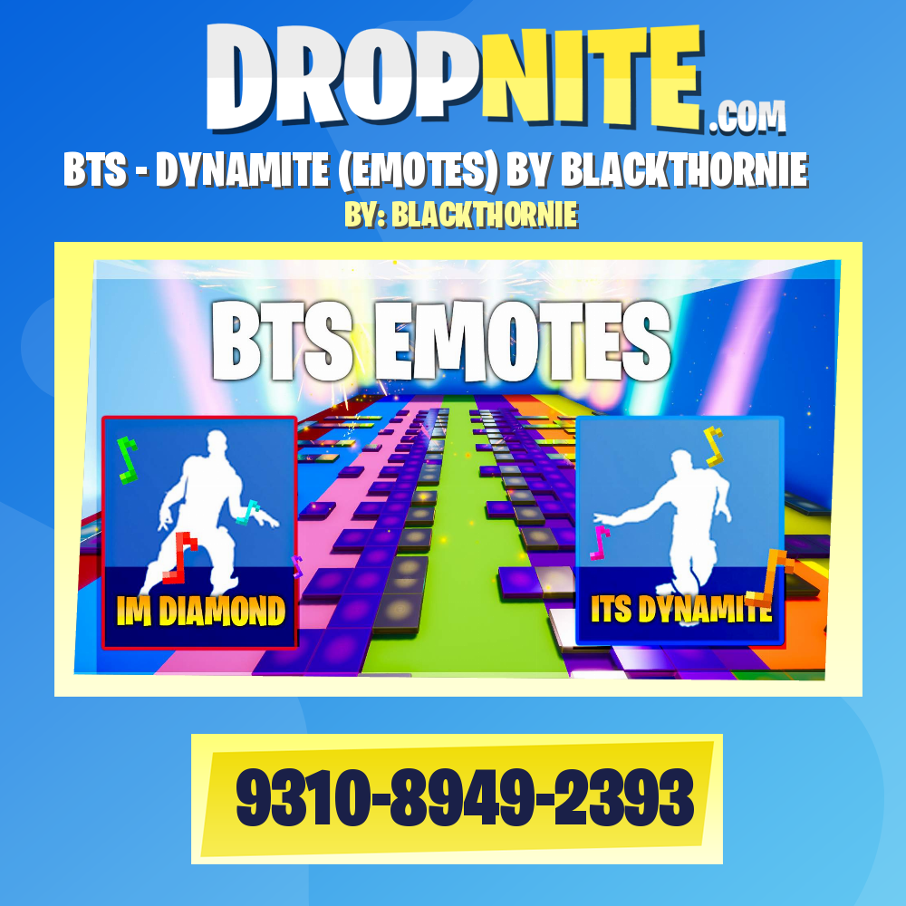 BTS - DYNAMITE (EMOTES) BY BLACKTHORNIE