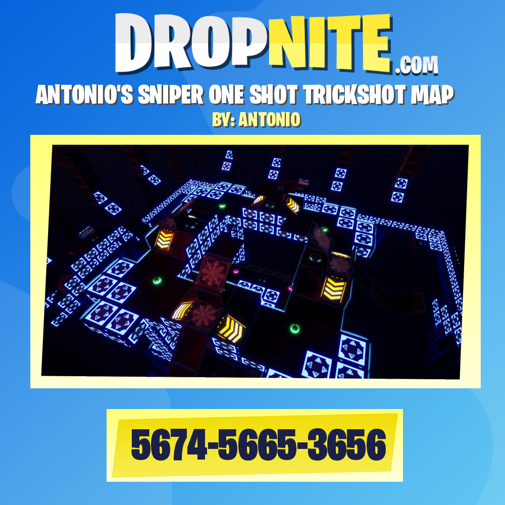 ANTONIO'S SNIPER ONE SHOT TRICKSHOT MAP