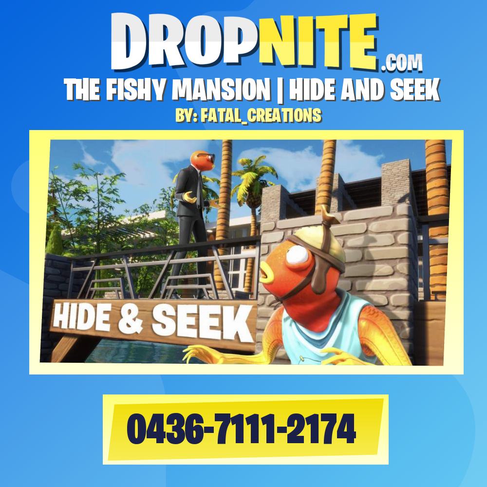 THE FISHY MANSION | HIDE AND SEEK