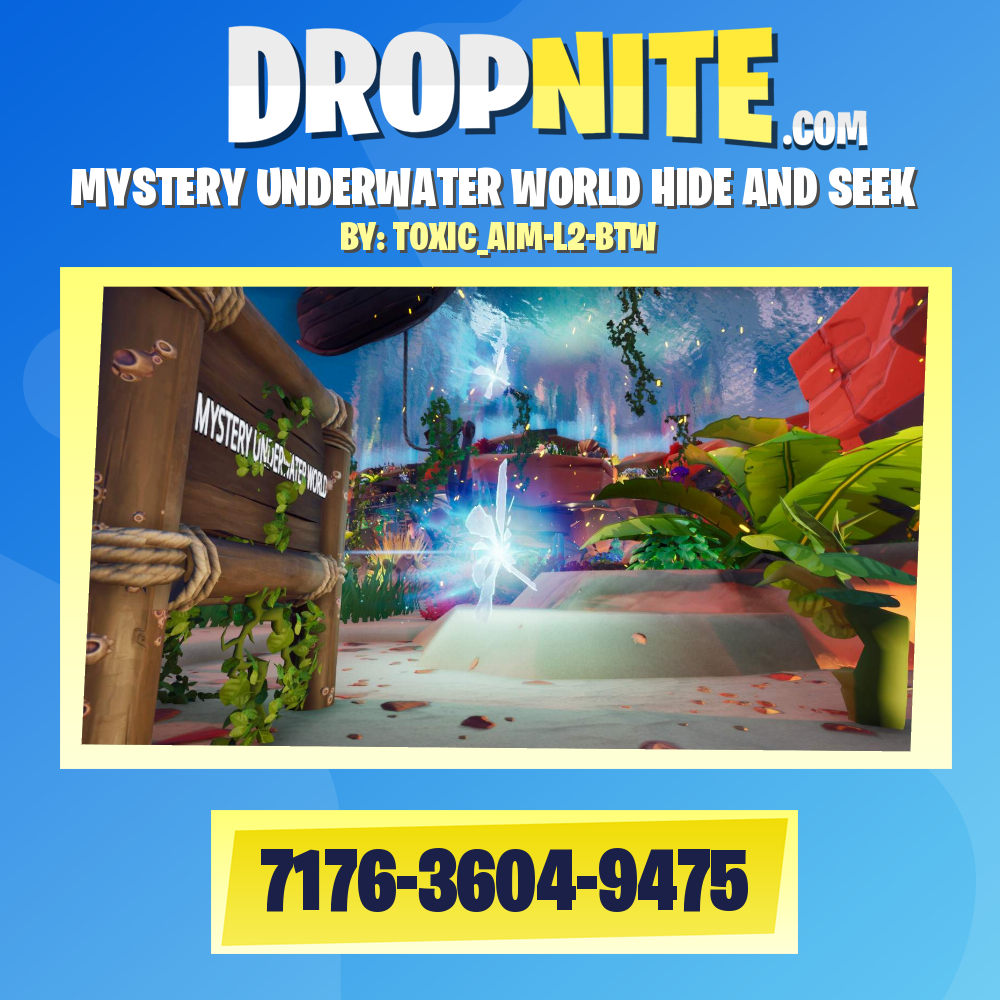 MYSTERY UNDERWATER WORLD HIDE AND SEEK