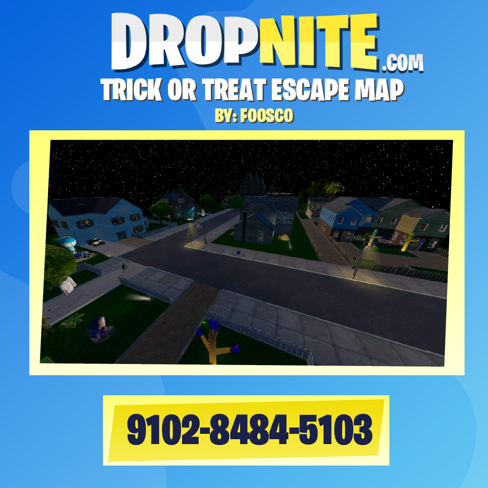 TRICK OR TREAT ESCAPE MAP