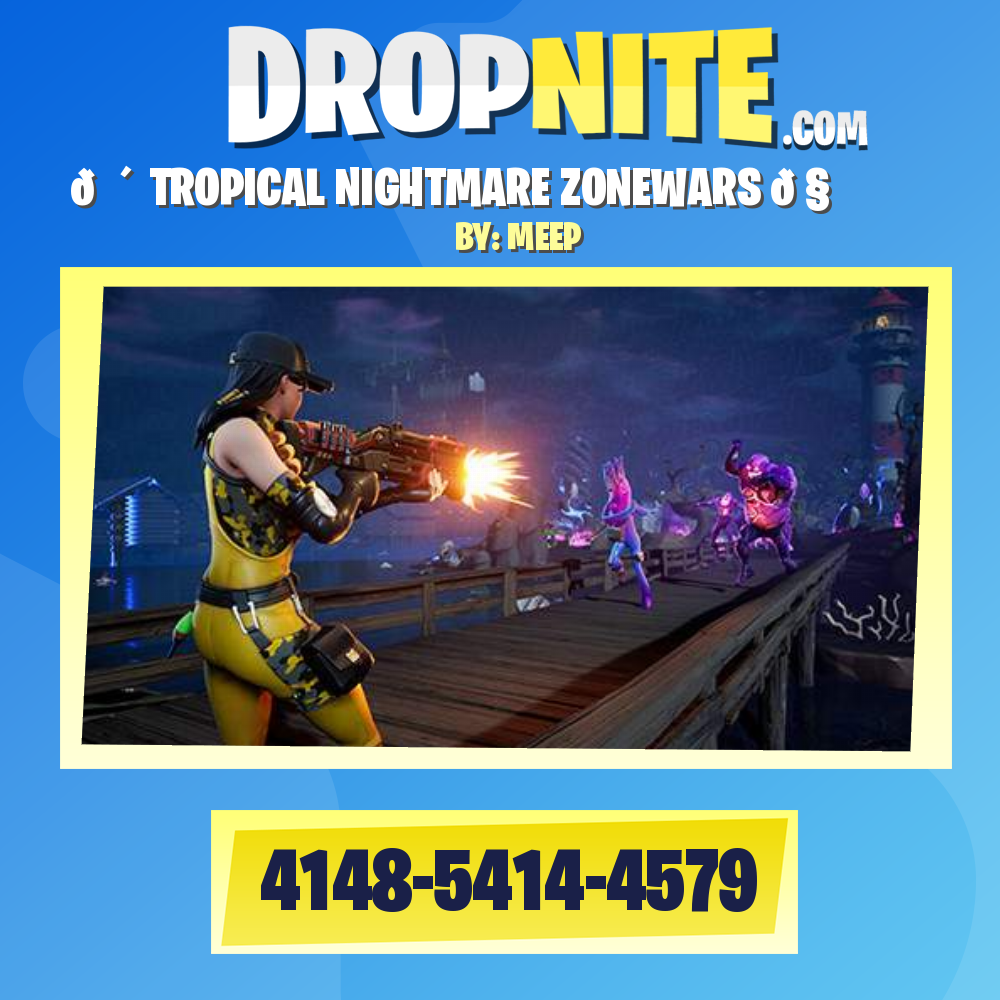🌴 TROPICAL NIGHTMARE ZONEWARS 🧟