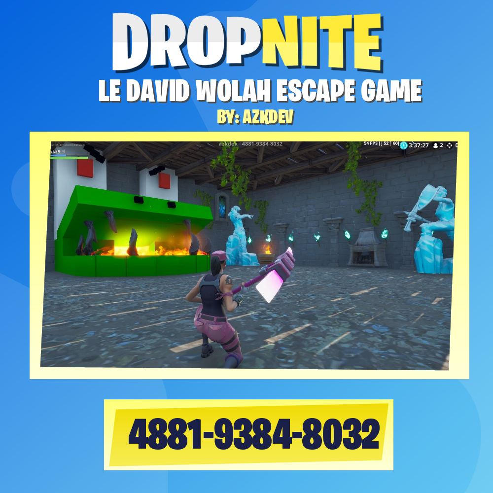 LE DAVID WOLAH ESCAPE GAME