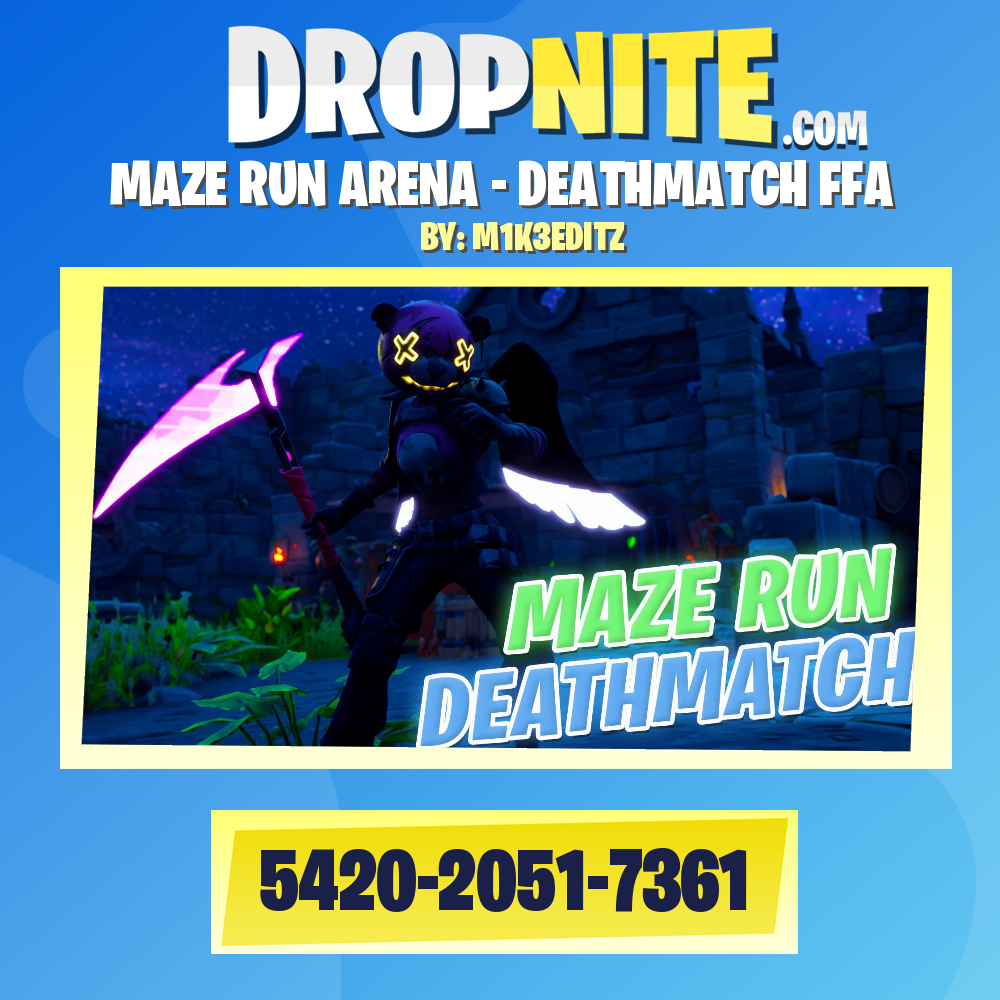 MAZE RUN ARENA - DEATHMATCH FFA