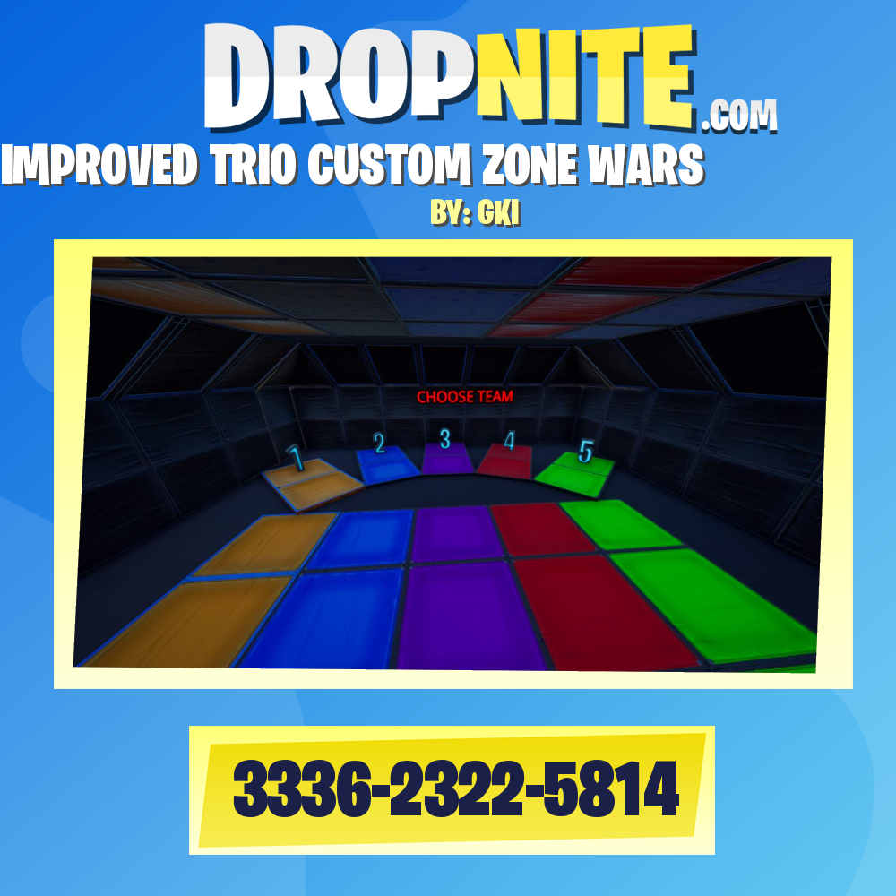 IMPROVED TRIO CUSTOM ZONE WARS زون وورز
