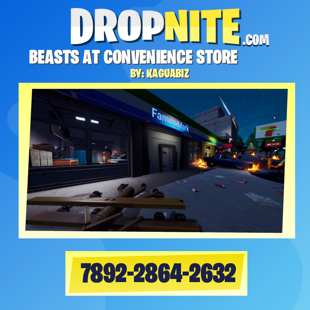 コンビニの魔獣 BEASTS AT CONVENIENCE STORE