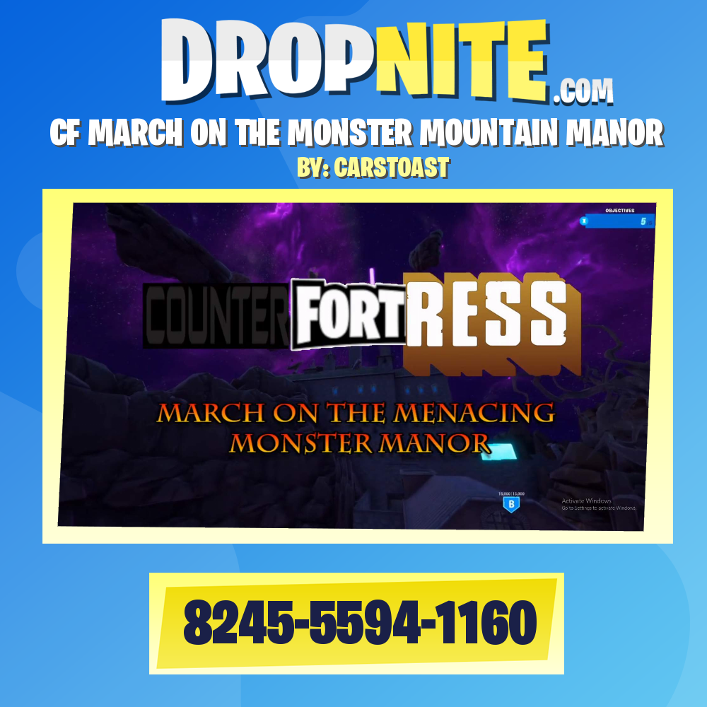 CF MARCH ON THE MONSTER MOUNTAIN MANOR