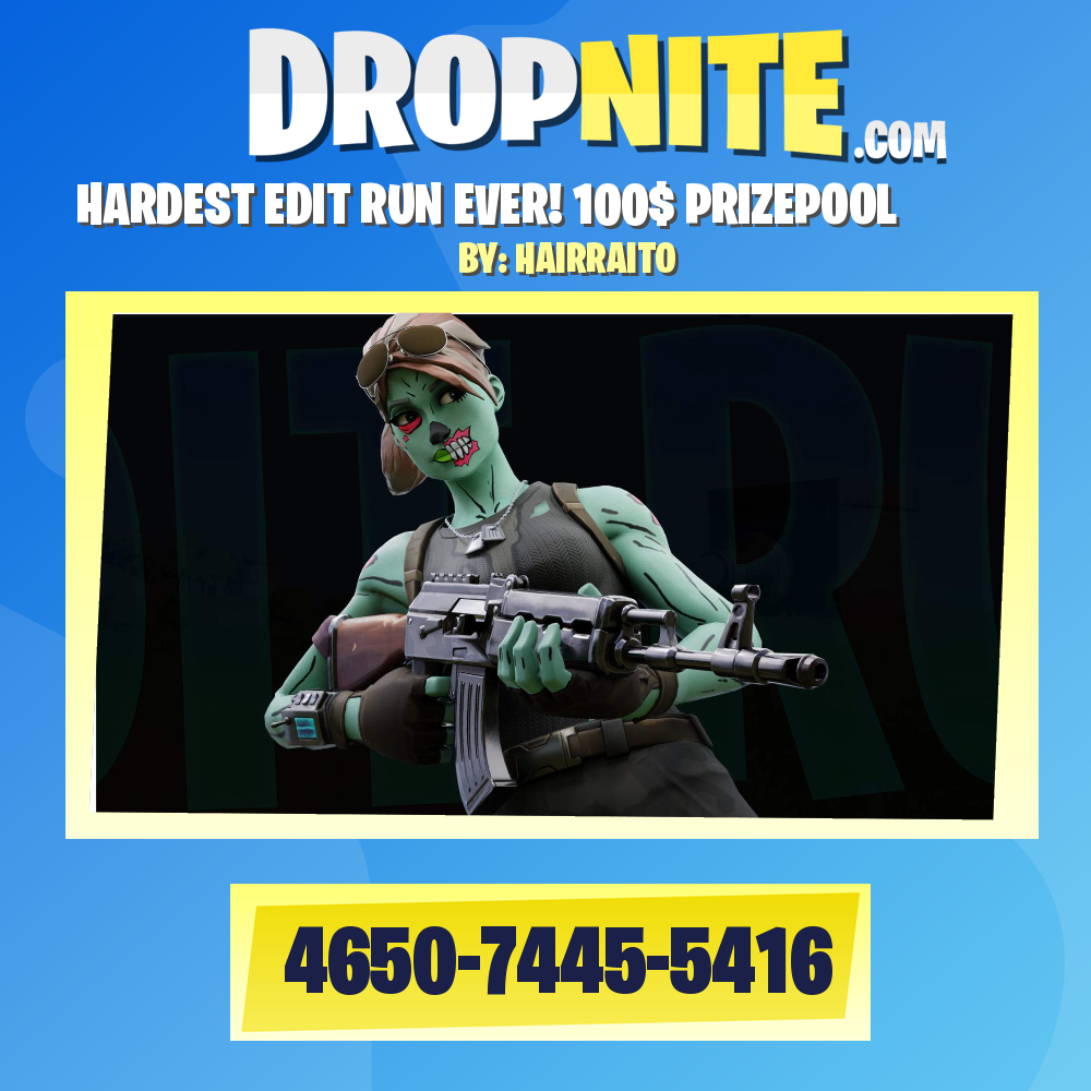 HARDEST EDIT RUN EVER! 100$ PRIZEPOOL