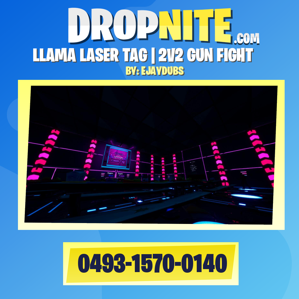 LLAMA LASER TAG  2V2 GUN FIGHT