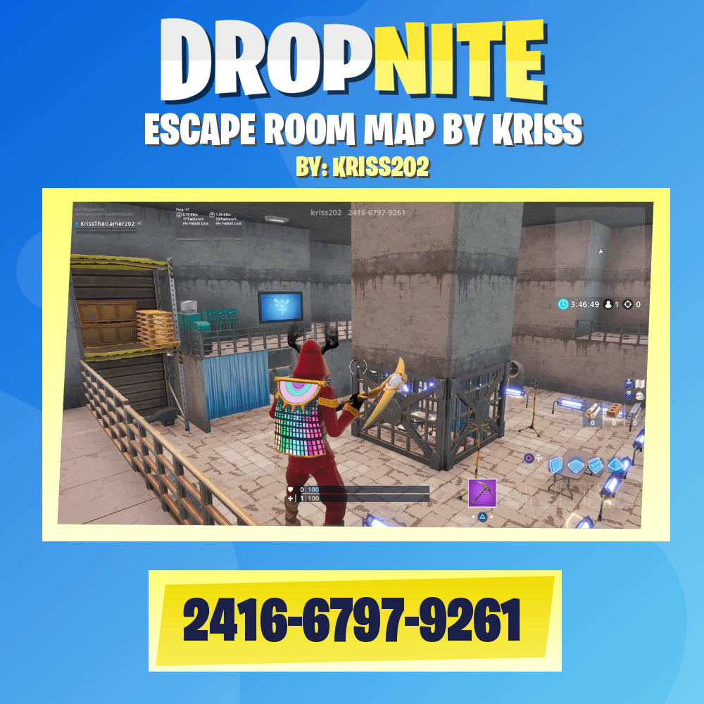 ESCAPE ROOM MAP BY KRISS