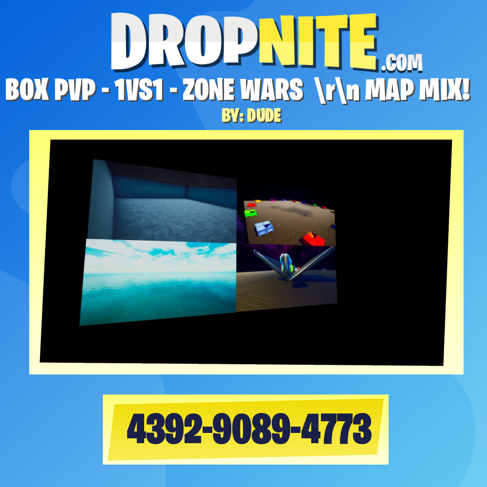 》BOX PVP - 1VS1 - ZONE WARS《 \r\n MAP MIX!