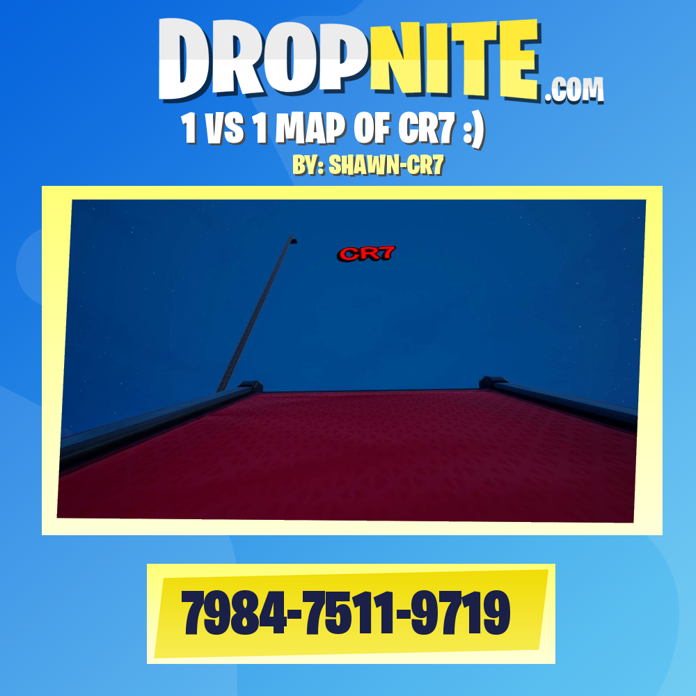 1 VS 1 MAP OF CR7 :)