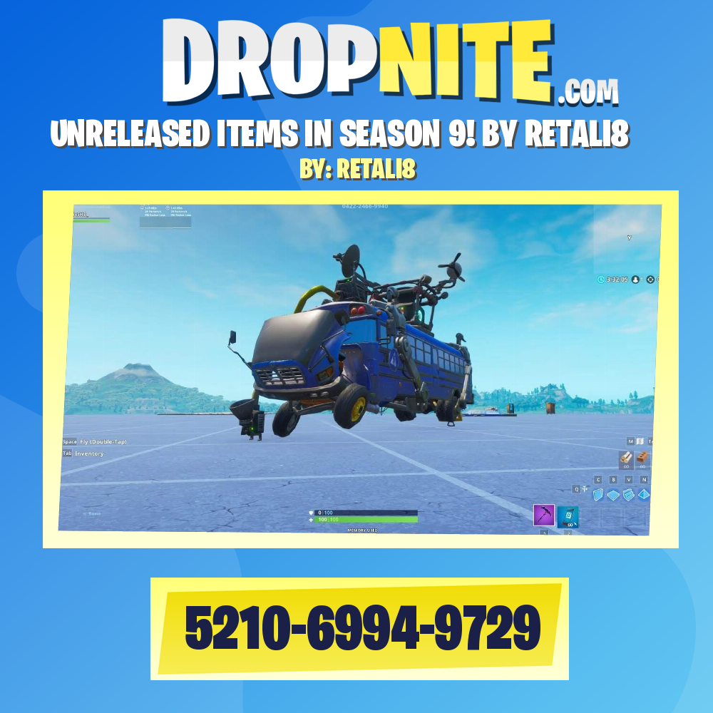 UNRELEASED ITEMS IN SEASON 9! BY RETALI8