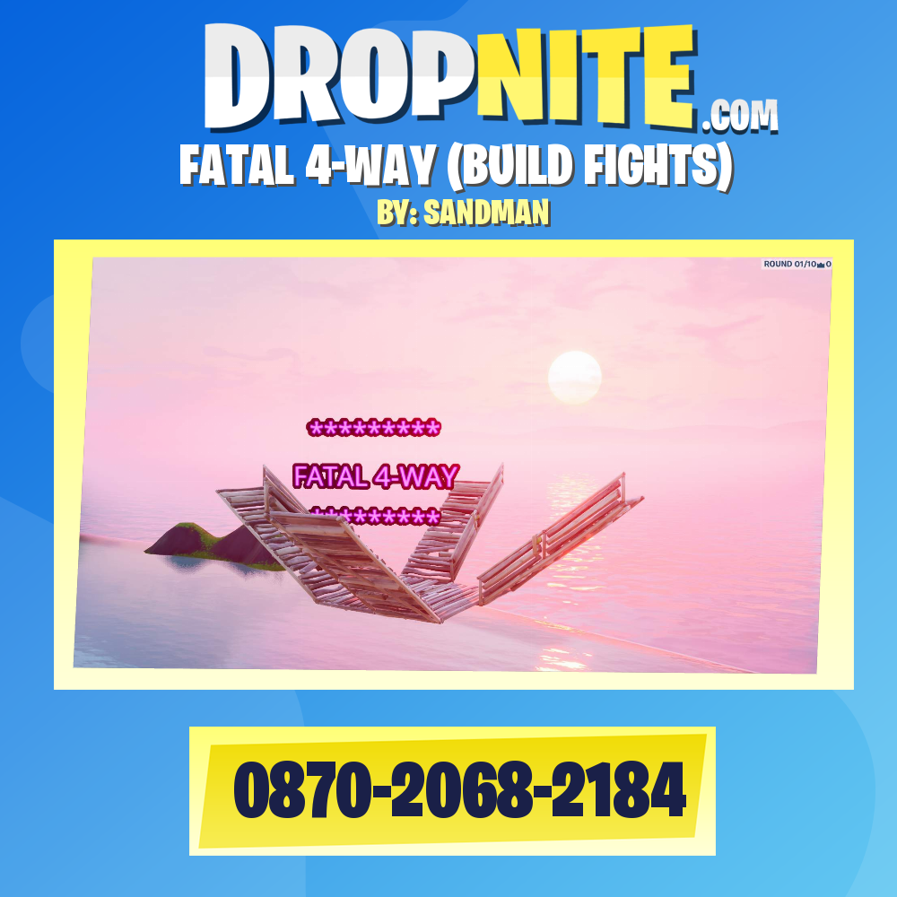 FATAL 4-WAY 1v1v1v1 BUILD FIGHTS