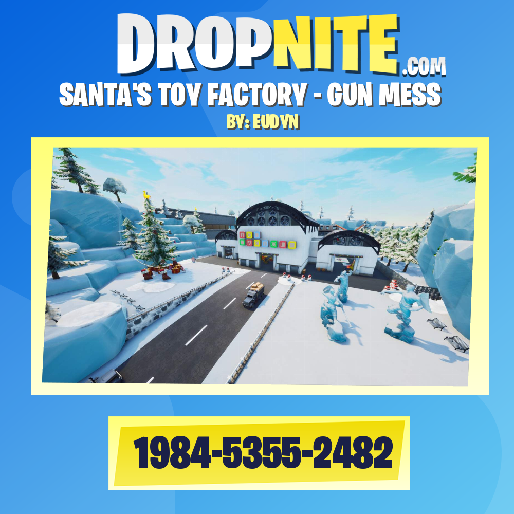 SANTAS TOY FACTORY - GUN MESS