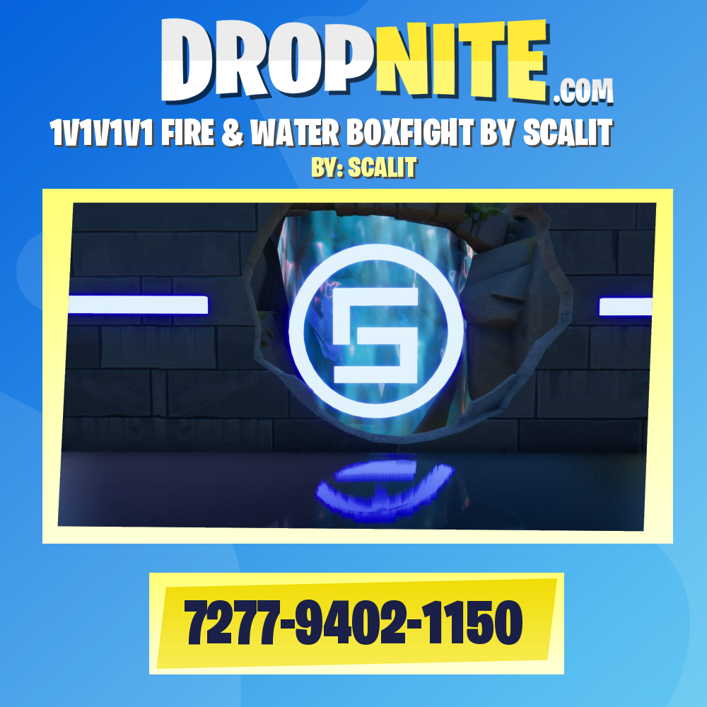 1V1V1V1 FIRE & WATER BOXFIGHT BY SCALIT