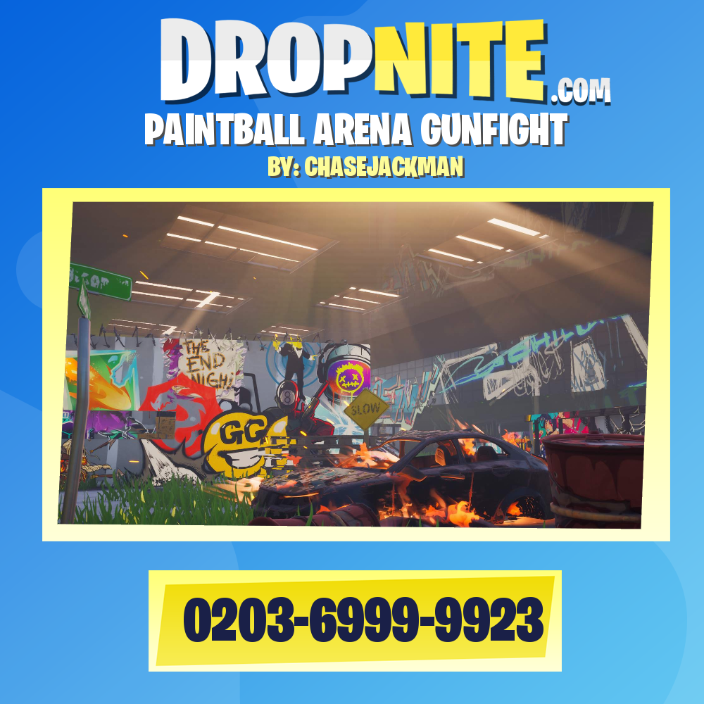 PAINTBALL ARENA GUNFIGHT