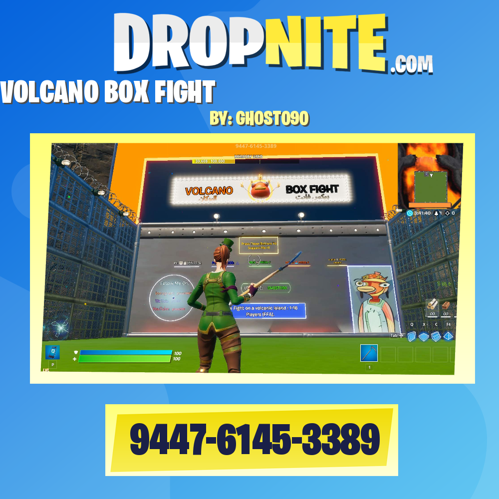 VOLCANO BOX FIGHT بوكس فايت البركان