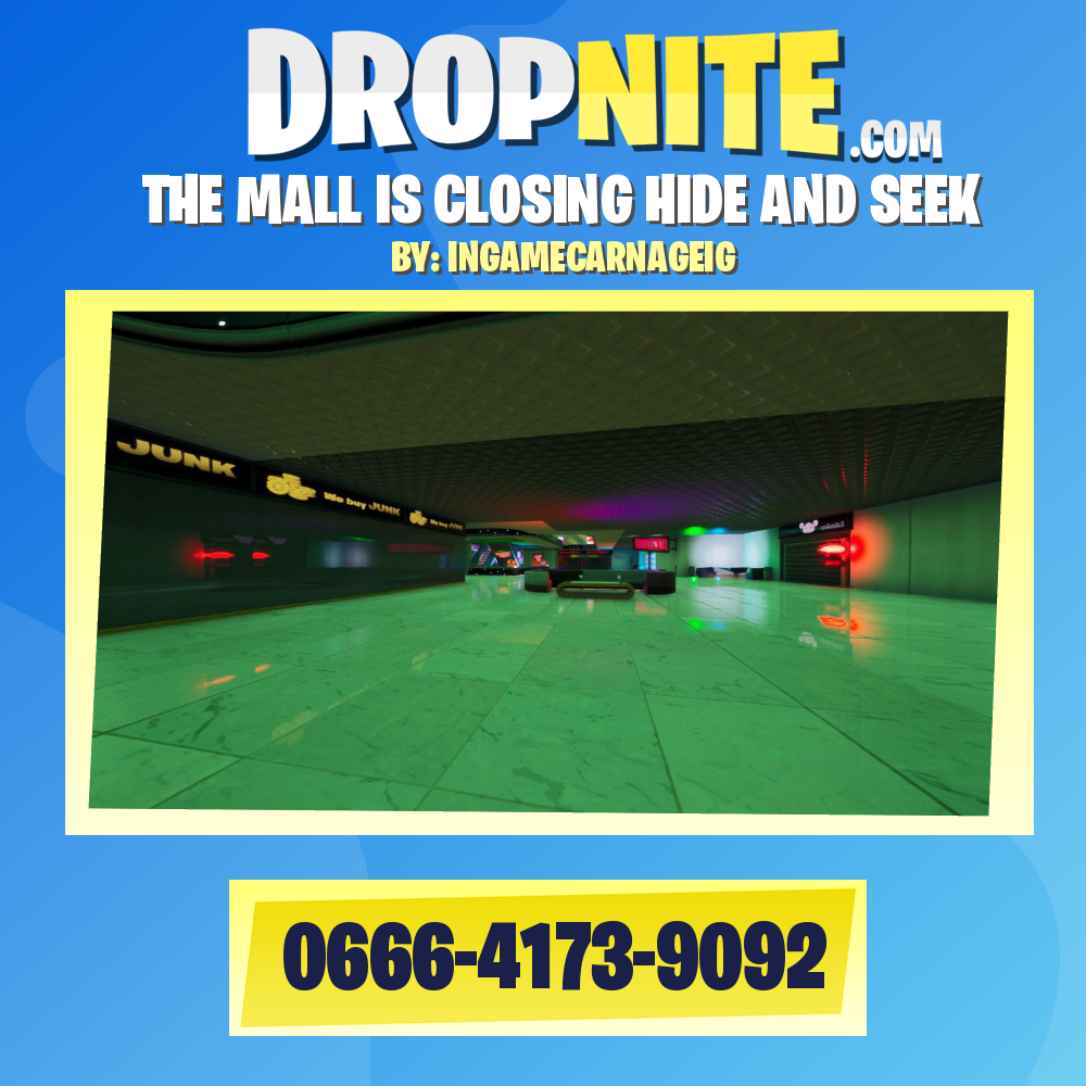 THE MALL IS CLOSING HIDE AND SEEK