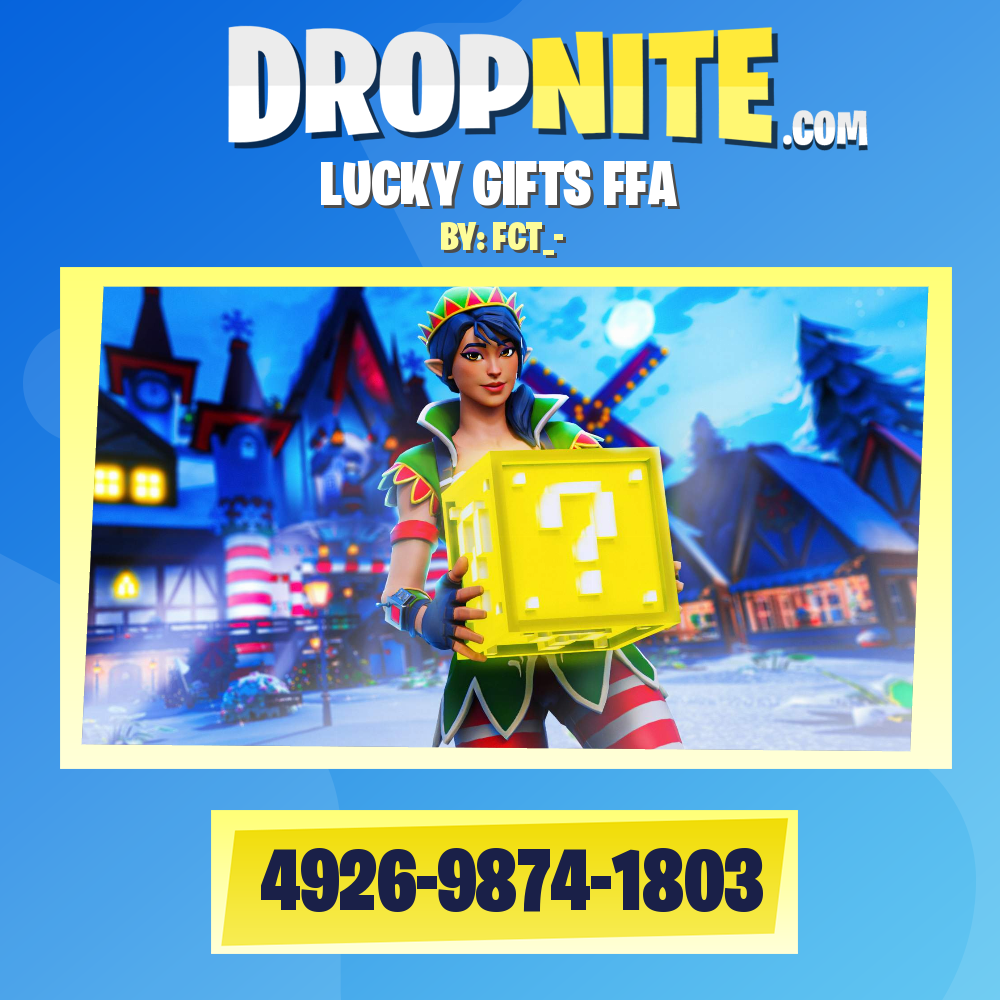 LUCKY BLOCKS - Fortnite Creative Map Code - Dropnite