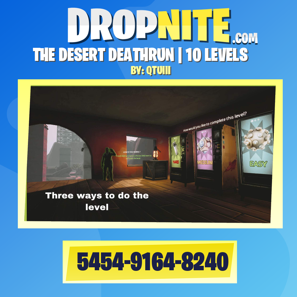 THE DESERT DEATHRUN | 10 LEVELS