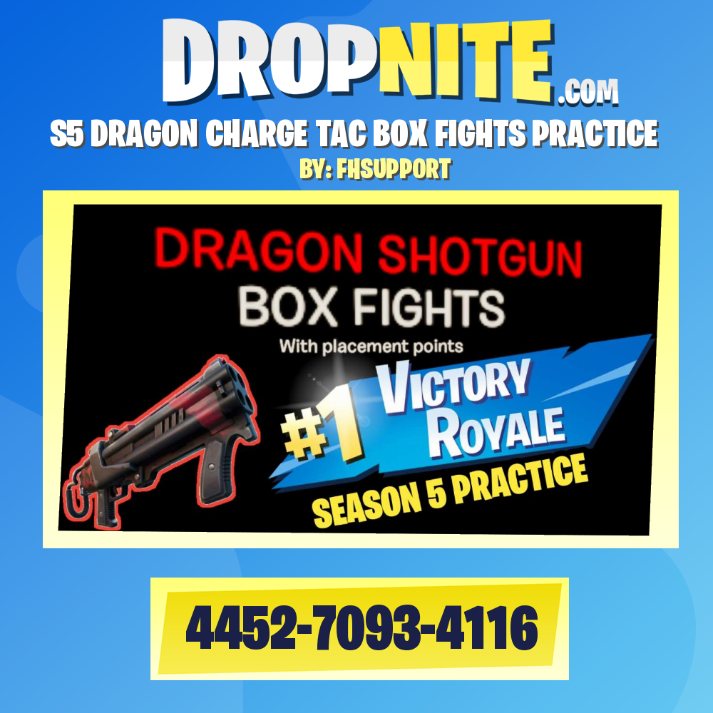 S5 DRAGON CHARGE TAC BOX FIGHTS PRACTICE