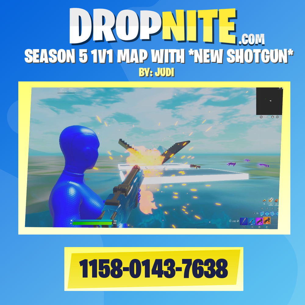 SEASON 5 1V1 MAP WITH *NEW SHOTGUN*