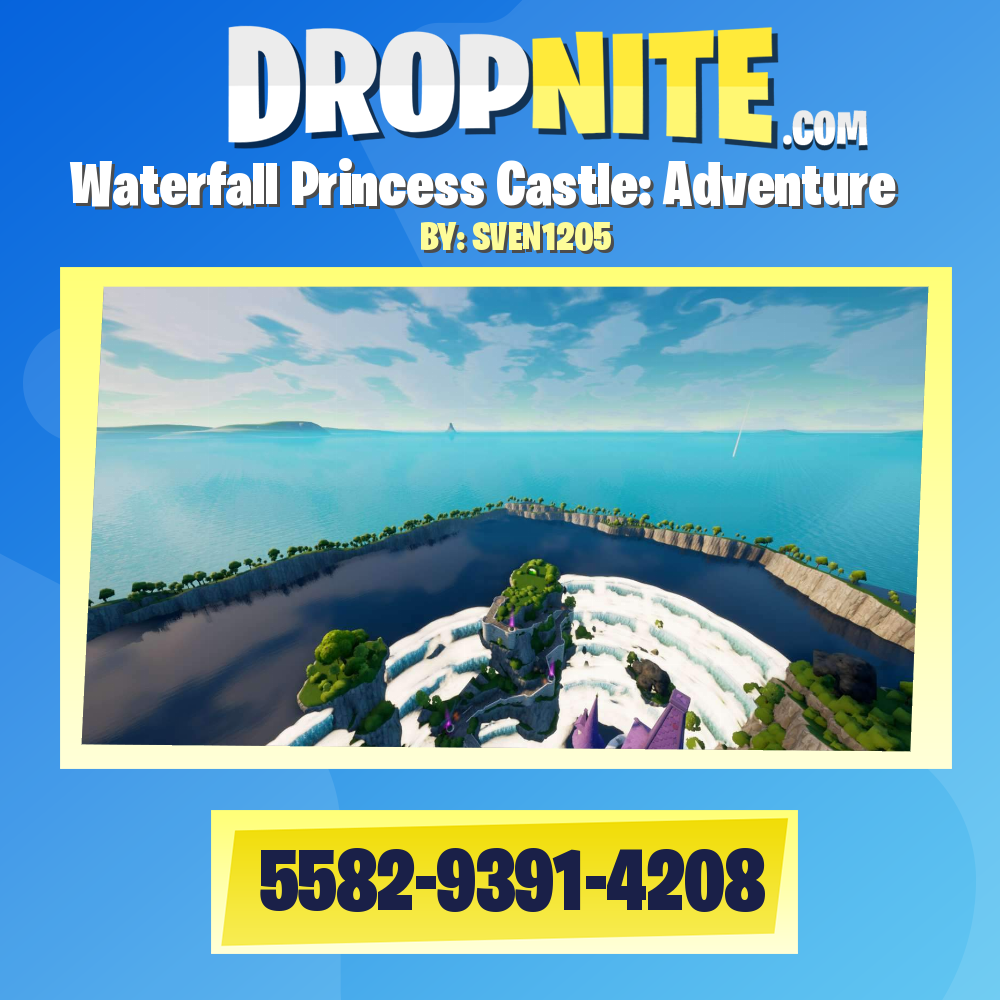 Waterfall Princess Castle: Adventure