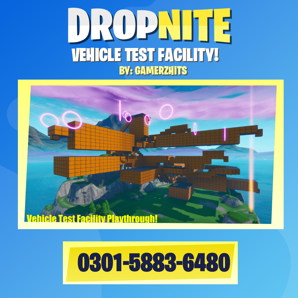 VEHICLE TEST FACILITY!