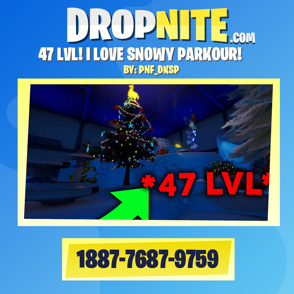 47 LVL! I LOVE SNOWY PARKOUR!