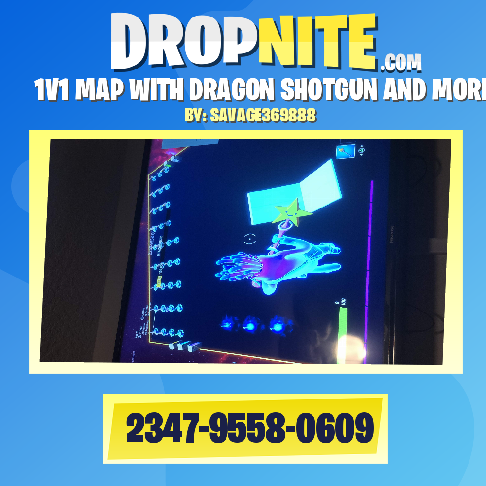 1V1 MAP WITH DRAGON SHOTGUN AND MORE