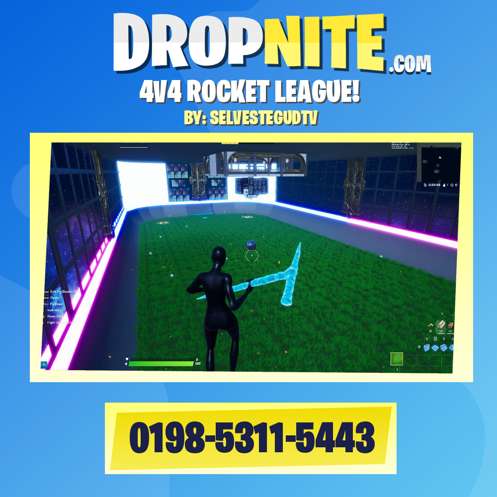 4V4 ROCKET LEAGUE!