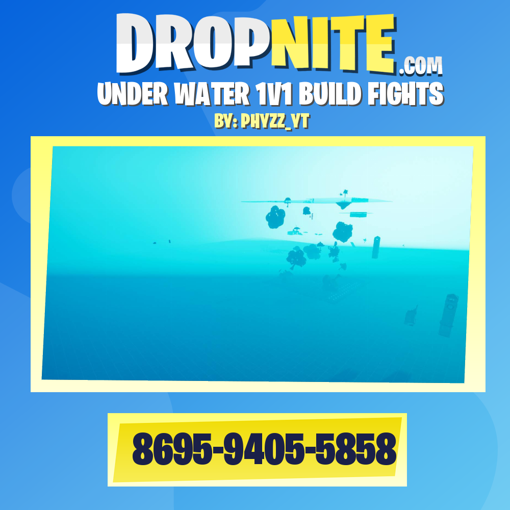 UNDER WATER 1V1 BUILD FIGHTS