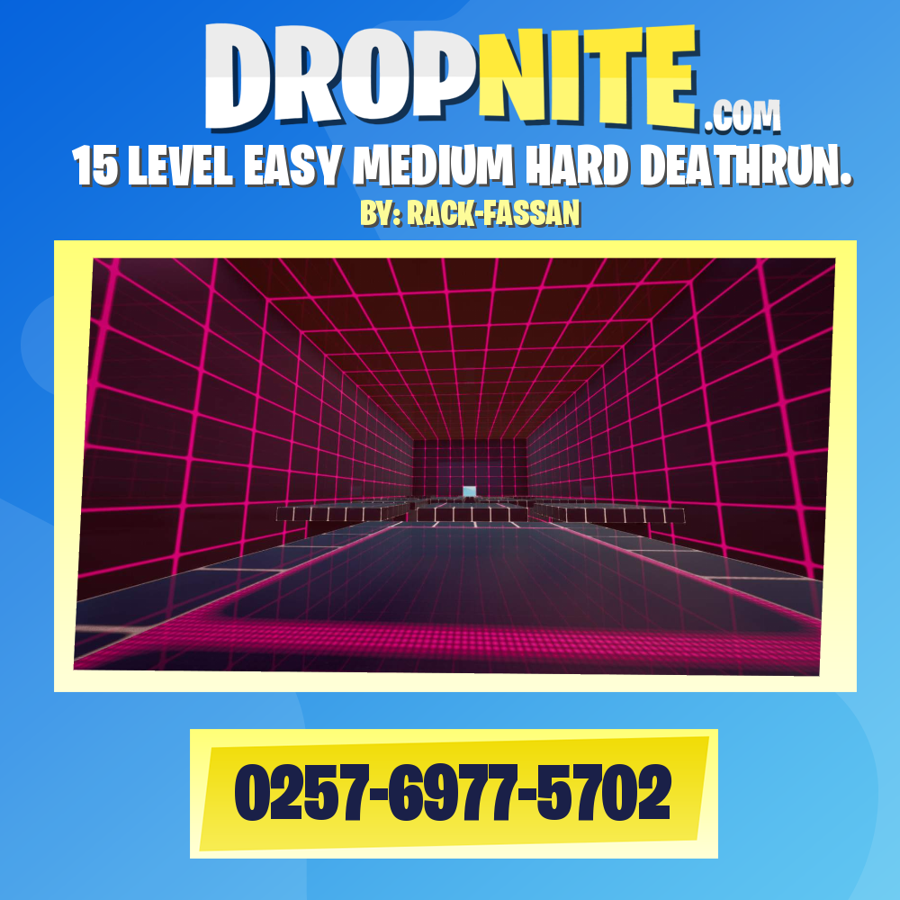 15 LEVEL EASY MEDIUM HARD DEATHRUN.