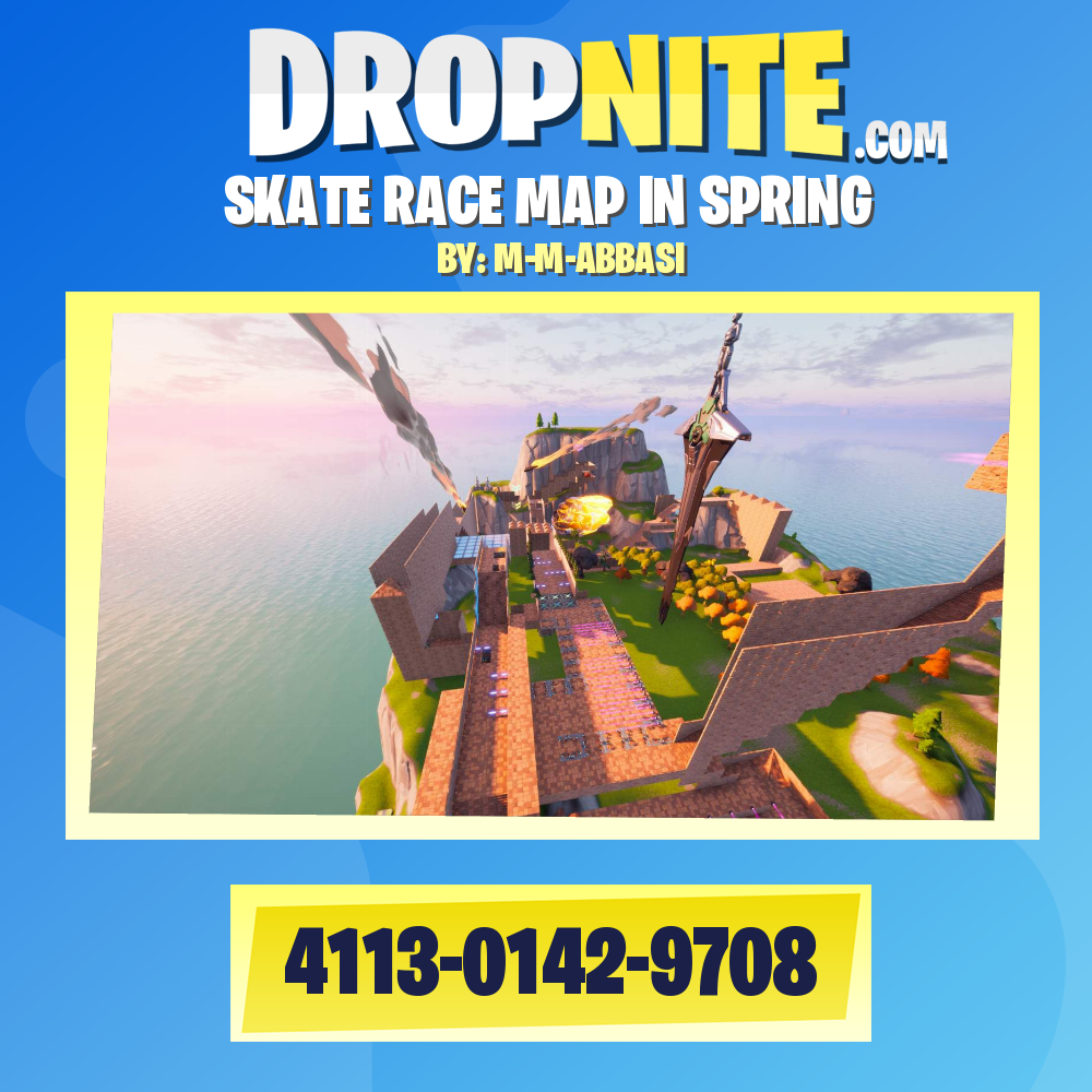 SKATE RACE MAP IN SPRING