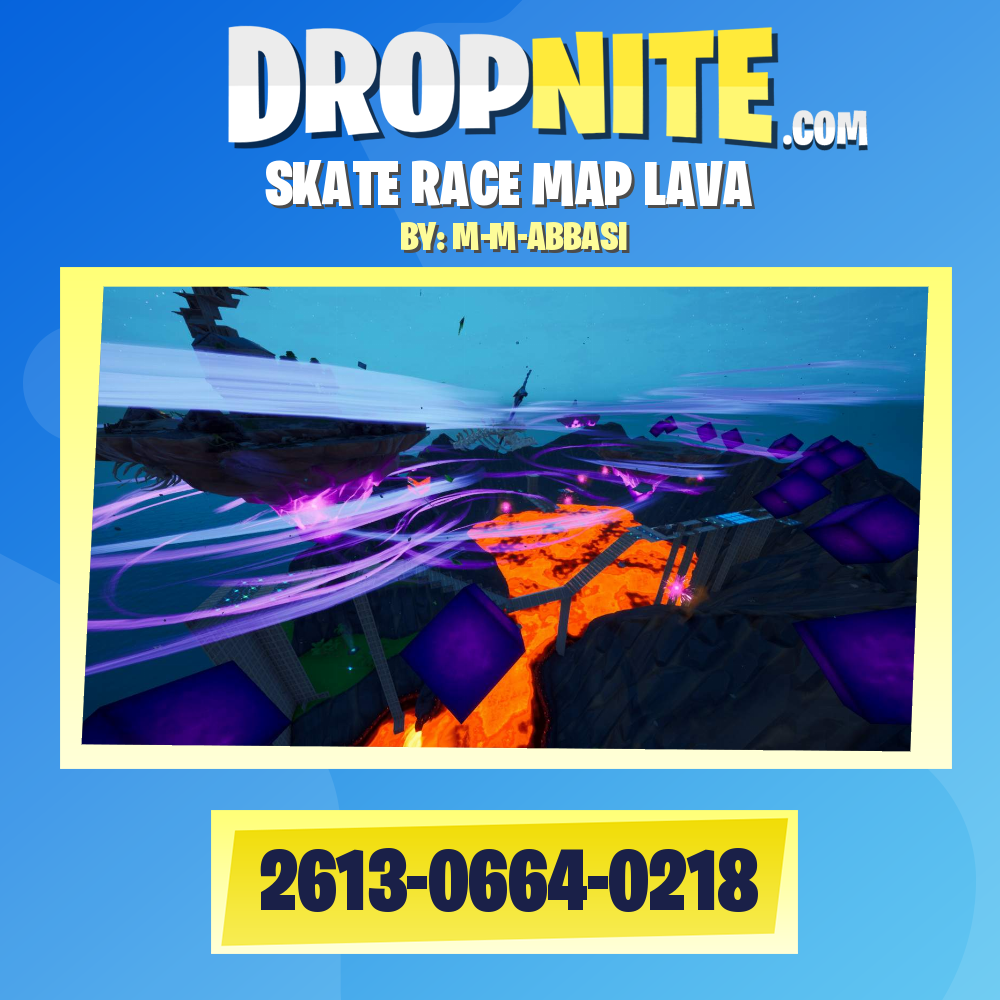 SKATE RACE MAP LAVA
