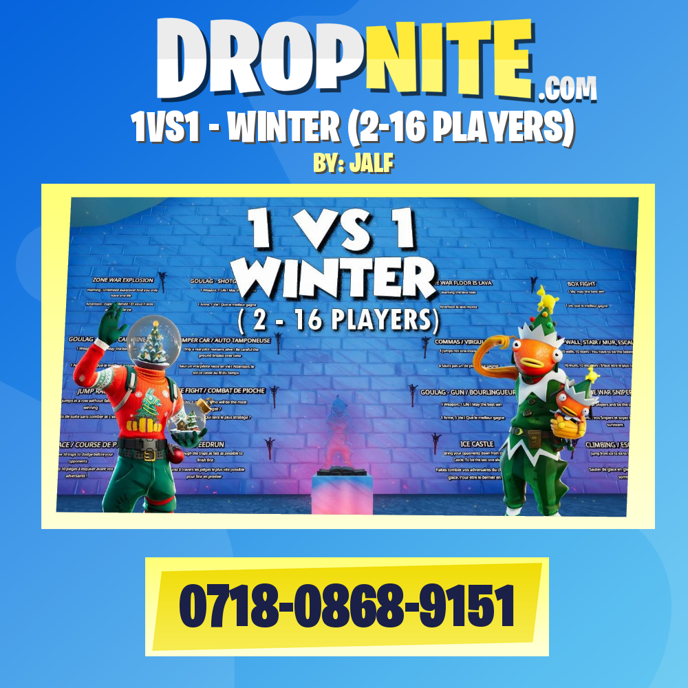 1VS1 - WINTER (2-16 PLAYERS)