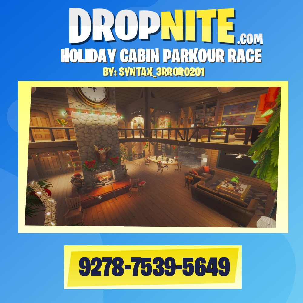 HOLIDAY CABIN PARKOUR RACE