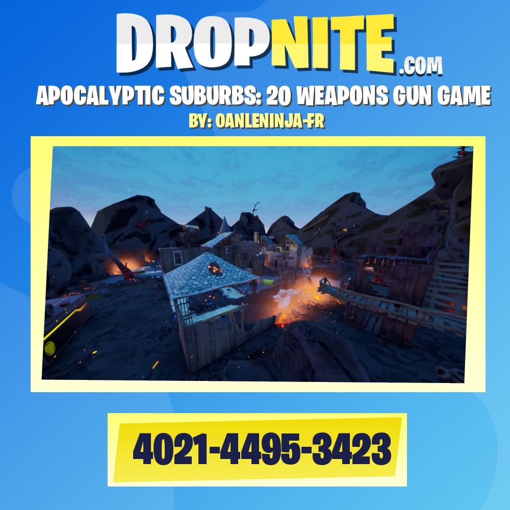 APOCALYPTIC SUBURBS: 20 WEAPONS GUN GAME