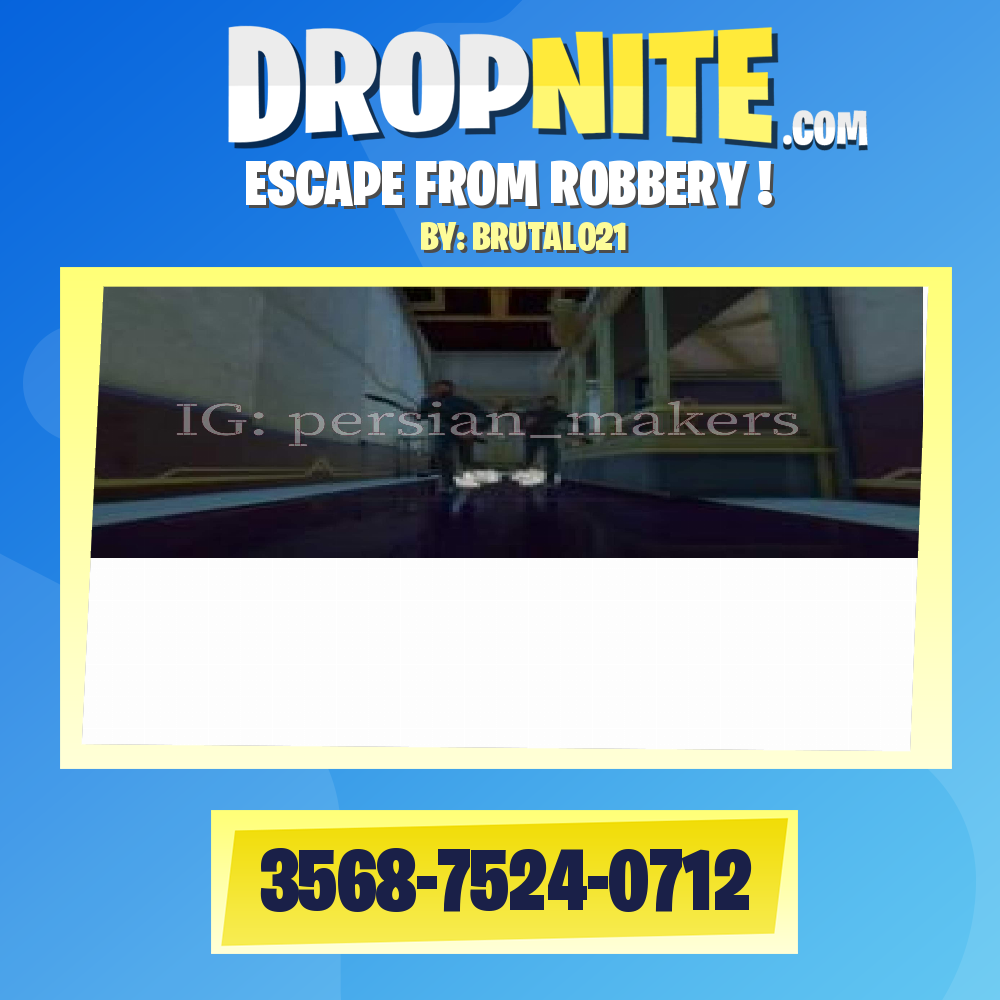 ESCAPE FROM ROBBERY !