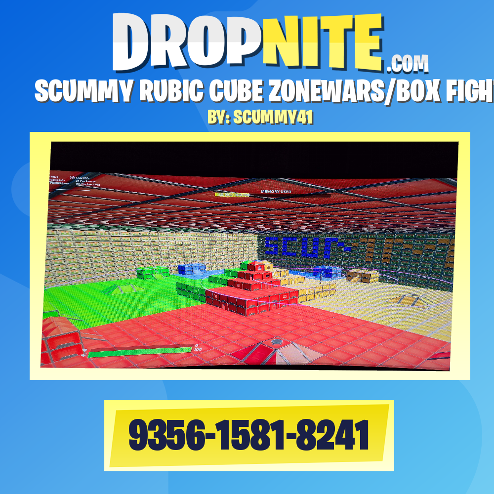 SCUMMY RUBIC CUBE ZONEWARS/BOX FIGHT