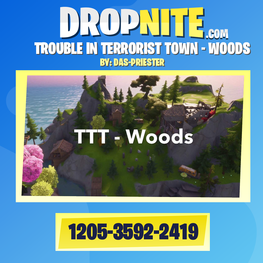 TROUBLE IN TERRORIST TOWN - WOODS
