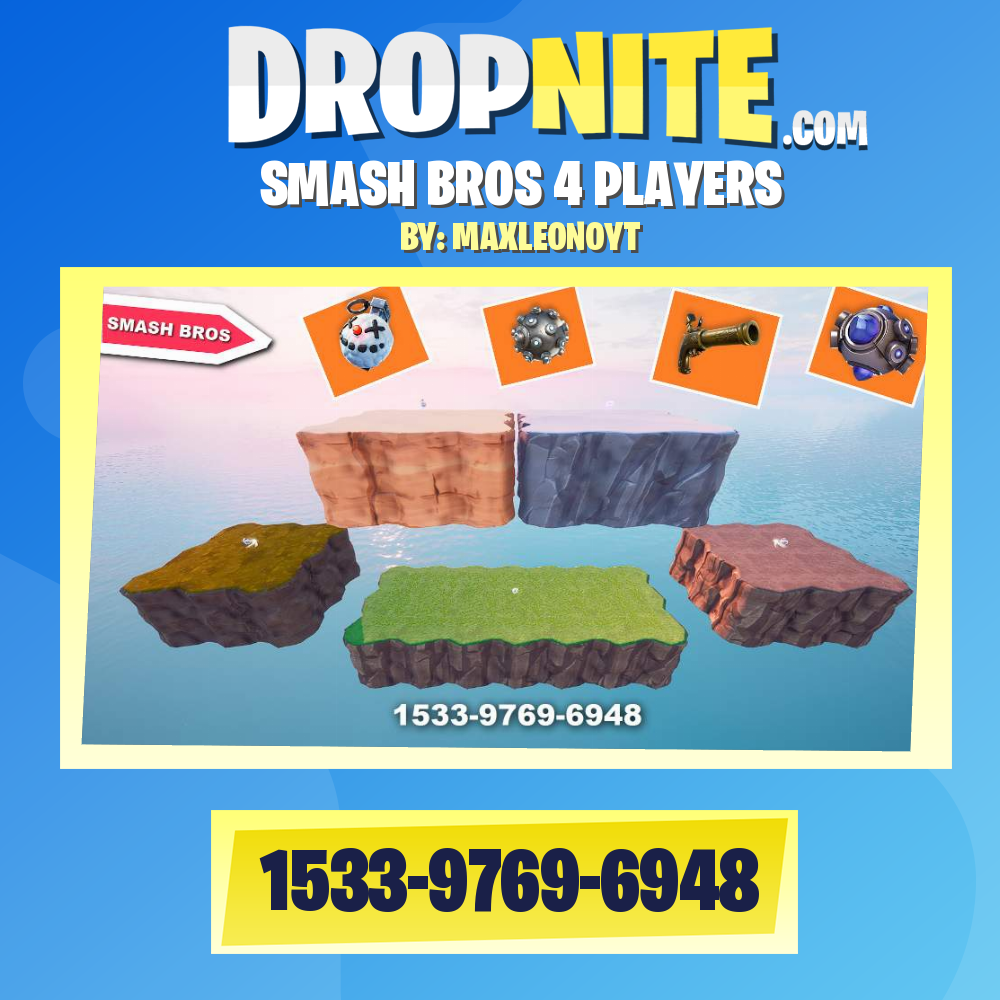 SMASH BROS 4 PLAYERS